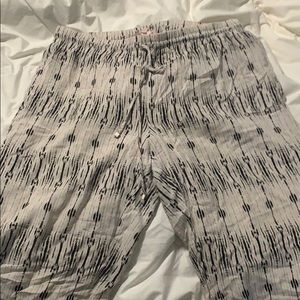 Philosophy printed linen like pants